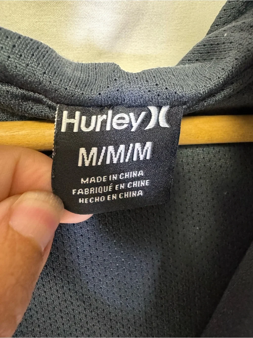 Hurley lightweight hooded